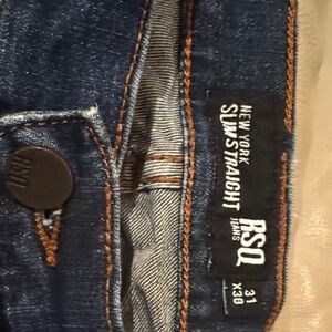 RSQ Dark Wash Slim Jeans